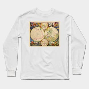 Ancient World Map Long Sleeve T-Shirt